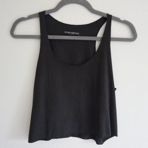 Brandy Melville Suede Crop Top